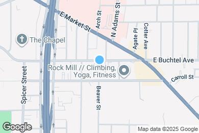 Map image of the property - 604 E Buchtel Ave
