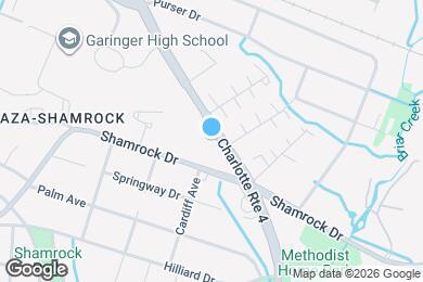 Map image of the property - 1320 Eastway Dr
