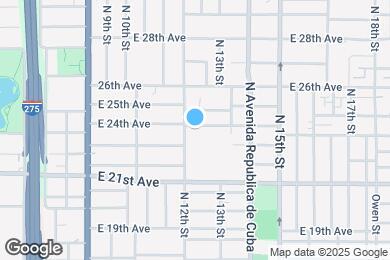 Map image of the property - 1205 E 24th Ave