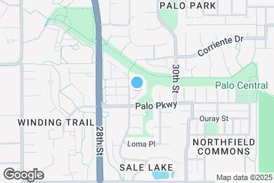 Map image of the property - 3850 Paseo del Prado