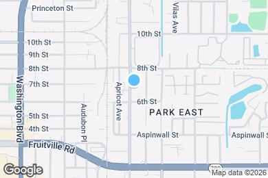 Map image of the property - 640 N Lime Ave