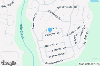 Map image of the property - 136 Killington Dr