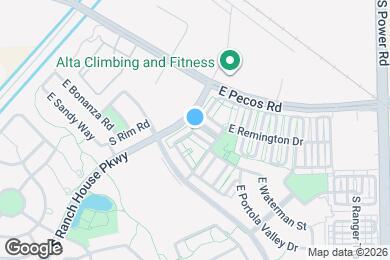 Map image of the property - 4428 E Wildhorse Dr