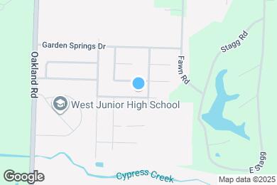 Map image of the property - 145 Hidden Meadows Ln