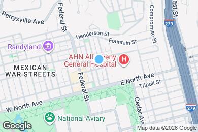 Map image of the property - 134 Parkhurst St