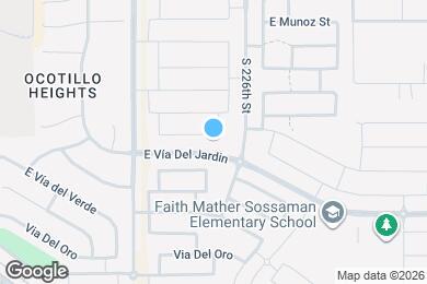 Map image of the property - 22547 E Sonoqui Blvd