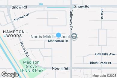 Map image of the property - 9810 Manhattan Dr