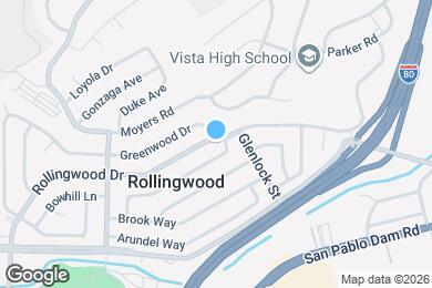 Map image of the property - 2980 Rollingwood Dr