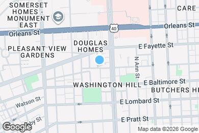 Map image of the property - 111 N Bethel St