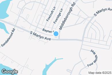 Map image of the property - Foxridge Townhomes