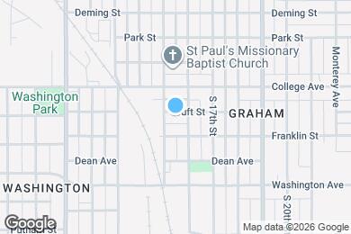 Map image of the property - 1515 Cruft St