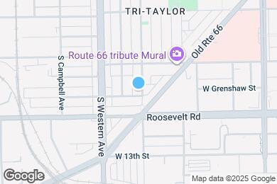 Map image of the property - 1042 S Oakley Blvd