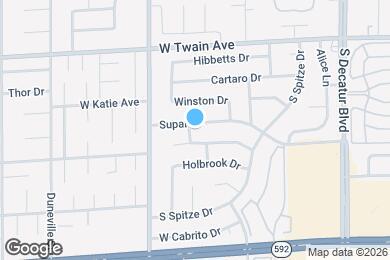 Map image of the property - 5341 Supai Dr