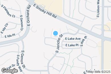 Map image of the property - 20271 E Lake Ave