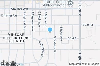 Map image of the property - 1608 E University St