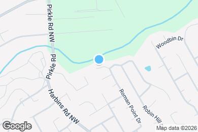 Map image of the property - 1637 Roman Point Dr