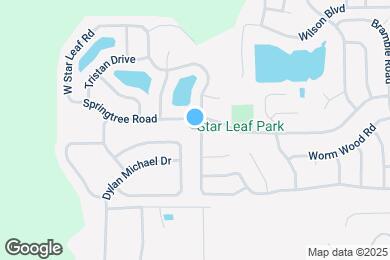 Map image of the property - 3818 Star Leaf Road