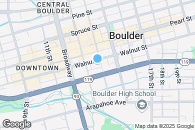 Map image of the property - 1360 Walnut St