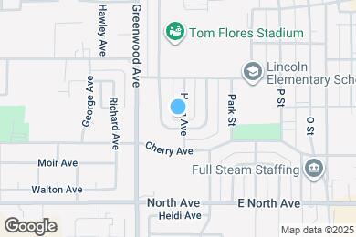 Map image of the property - 1431 Hoag Ave