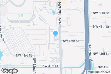 Map image of the property - 4510 NW 79th Ave