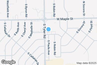Map image of the property - 8716 W University St