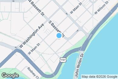 Map image of the property - 517 W Doty St