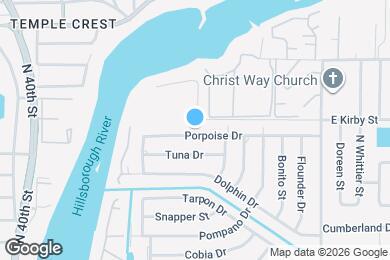 Map image of the property - 4418 Porpoise Dr