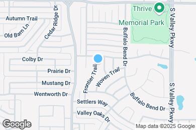 Map image of the property - 2007 Frontier Trail