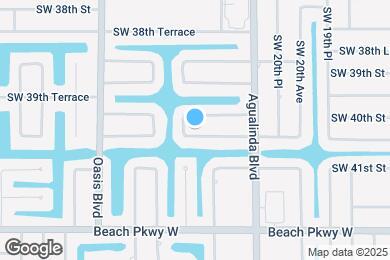 Map image of the property - 2205 SW 40th Terrace
