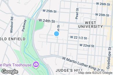 Map image of the property - 1101 W 22nd 1/2 St