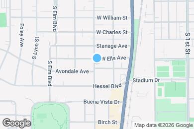 Map image of the property - 1104 S State St