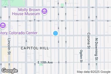 Map image of the property - Charming Capitol Hill private basement apa...