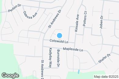 Map image of the property - 3338 Cotswold Ln