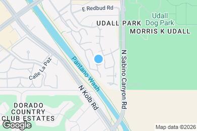 Map image of the property - 1850 N Circulo de la Cienega