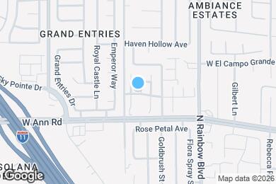Map image of the property - 5661 Primrose Peak Ct