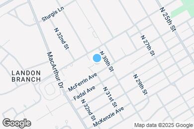 Map image of the property - 3019 McFerrin Ave