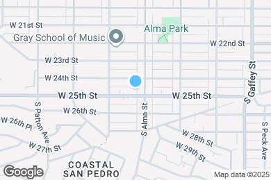 Map image of the property - 1022 W 25th St