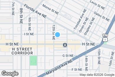Map image of the property - 1208 1/2 Wylie St NE