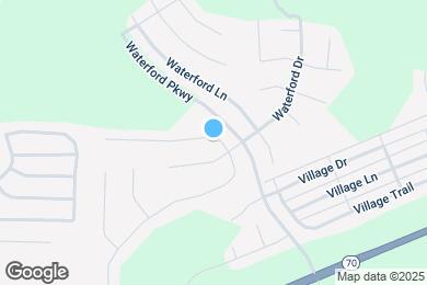 Map image of the property - 284 Waterford Cove Trail