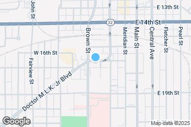 Map image of the property - 135 W 17th St
