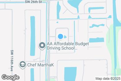 Map image of the property - 11081 SW 30th Ct