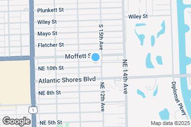 Map image of the property - 1111 NE 10th St