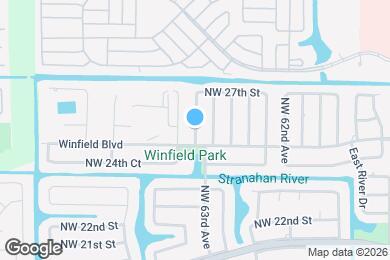 Map image of the property - 2541 NW 64th Ter