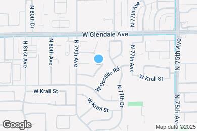 Map image of the property - 6842 N 78th Ave