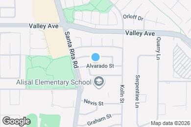 Map image of the property - 4127 Alvarado St