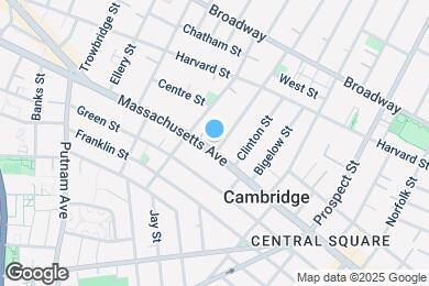 Map image of the property - 881 Massachusetts Ave