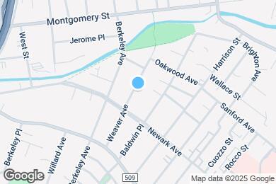 Map image of the property - 125 Weaver Ave