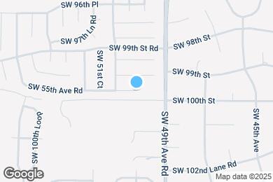 Map image of the property - 15890 SW 55th Ave Rd