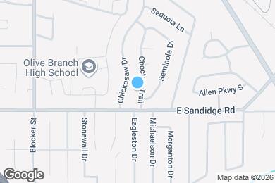 Map image of the property - 6063 Choctaw Trail