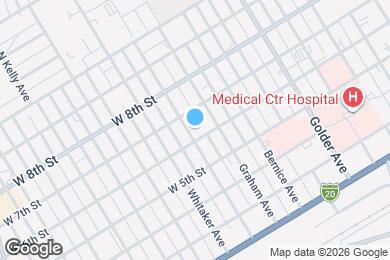 Map image of the property - 606 McKinney Ave